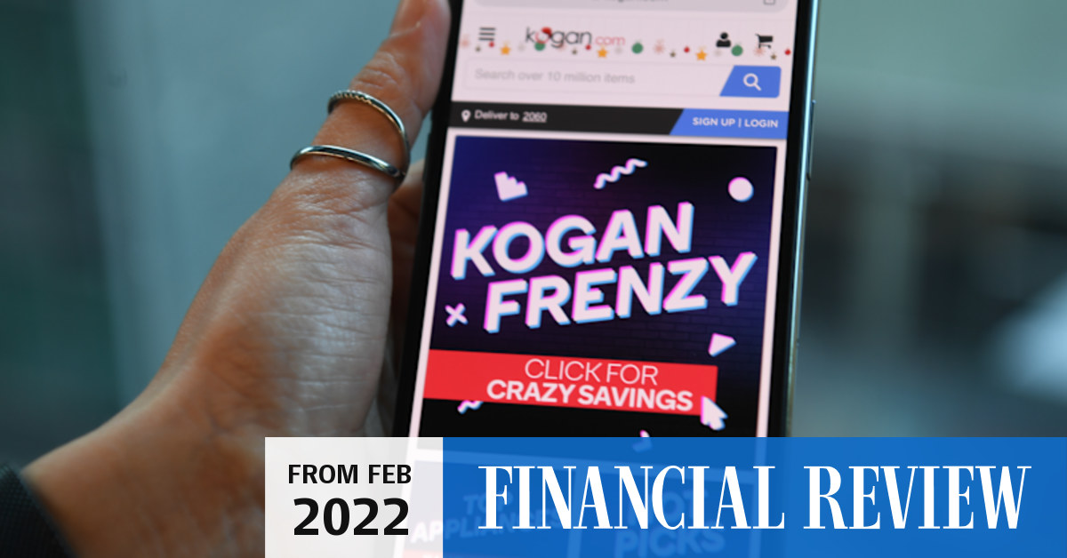 Kogan share price falls into the red despite record sales